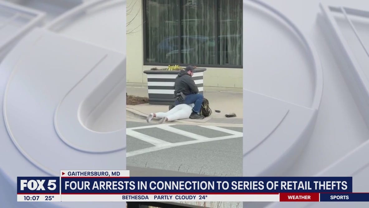 4 arrested in connection to retail thefts in Gaithersburg